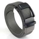 TUSHI 120cm Men's Military Tactical Nylon Belt Adjustable Wear-resistant Lightweight Waist Belt Buckle Canvas Belt Casual Sports Belts