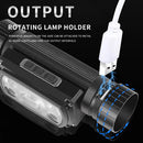 XHP50 LED Headlamp Sensor USB Rechargeable with 21700 Battery Flashlight Torch Head Lamp Camping Fishing Lamp