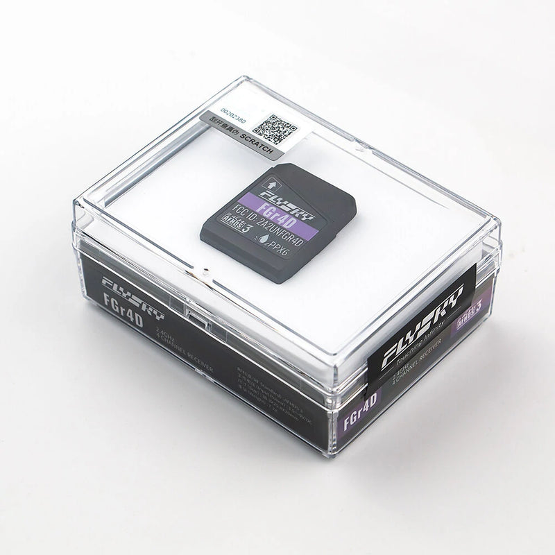 Flysky FGr4D 2.4GHz 4CH AFHDS 3 Built-in Antenna PWM/PPM/i-BUS2/S.BUS/i-BUS Receiver for RC Airplane Car Boat