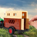 Landi QH205 1/24 27MHZ 4CH RC Car Farmer Series Wood Simulated Transport Model Light Sound Remote Control Toys Boys Dump Truck Engineering Vehicle Set Kids Gifts