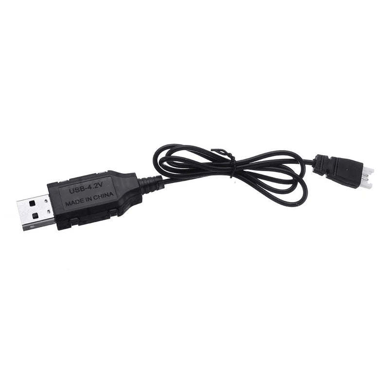 Eachine Mini Mustang P-51D F4U T-28 Trojan F22 F16 BF109 Spitfire P40 A6M Zero FW190 RC Airplane Lipo Battery USB Charging Cable Wire 1S
