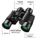IPRee Dual Tube Telescope Binoculars 80X80 Powerful Zoom for Wilderness Survival  Portable For Observing Outdoor Scenery Hiking and Hunting BAK4 for Powerful Remote Observation
