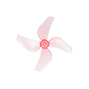 4 Pairs GEMFAN 1211 31mm 1.2 Inch 4 Blade PC Propeller 0.8mm / 1mm for FPV Racing Drones Compatible with 0702 29000kV Motor