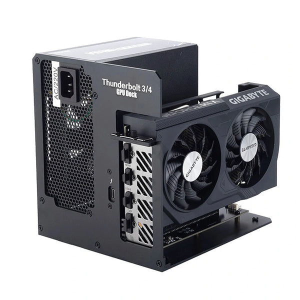 eGPU Thunderbolt3/4 to PCI-E Graphics Card External Bracket Stand ATX Power Supply Can Be Installed