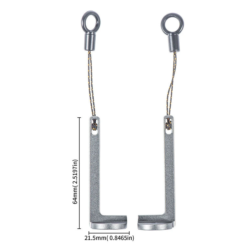STARTRC Screen Remote Control Self-Balancing Lanyard Hanging Metal Fixtures Neck Strap Fixing Piece for DJI RC / RC 2 Controller