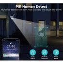 Hiseeu WTD714 4MP 2K HD Solar PTZ WiFi Security Camera PIR Motion Detection Color Night Vision Two-Way Audio IP66 Waterproof CCTV Surveillance Cameras iCSee APP