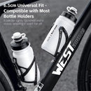 WEST BIKING 550ML Extrusion Bicycle Water Bottle Portable Lightweight Drop-resistant Leak-proof Sports Bike Kettle for MTB Outdoor Cycling