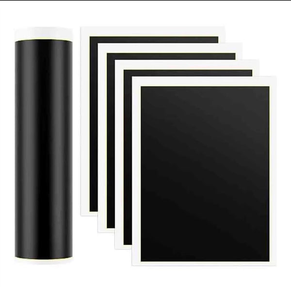 Black Laser Engraving Marking Paper 36x24cm High Visibility Easy Application for Metal Glass Ceramics Stone Crafting Customization