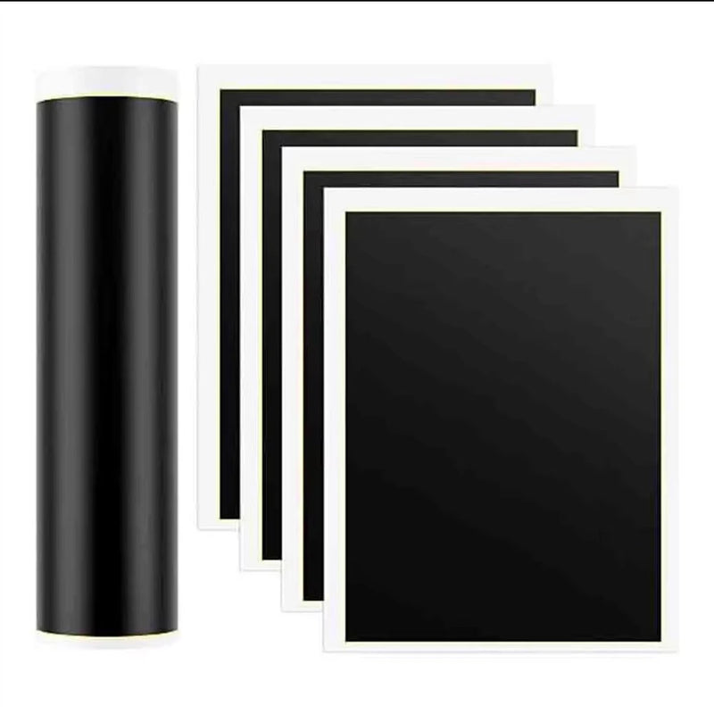 Black Laser Engraving Marking Paper 36x24cm High Visibility Easy Application for Metal Glass Ceramics Stone Crafting Customization