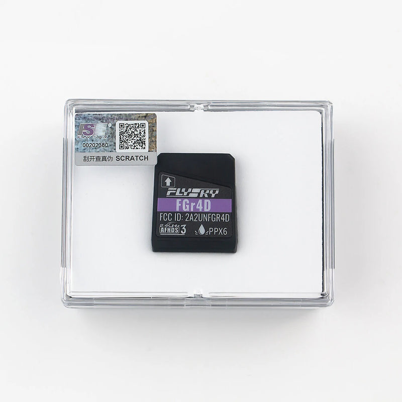Flysky FGr4D 2.4GHz 4CH AFHDS 3 Built-in Antenna PWM/PPM/i-BUS2/S.BUS/i-BUS Receiver for RC Airplane Car Boat