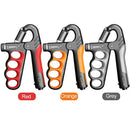 KALOAD 5-100 KG Adjustable Resistance Electronic Counting Hand Grip Strength Trainer Wrist Expander Training Hand Gripper Hand Gripper for Home Gym Fitness