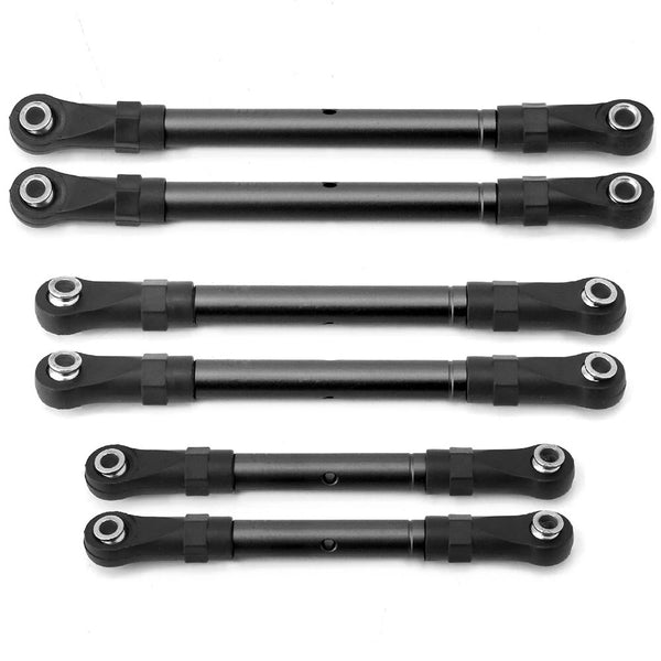 Upgrades Strengthen Aluminum Suspension Link Set For Hoss Slash Rustler 4WD RC Car Parts