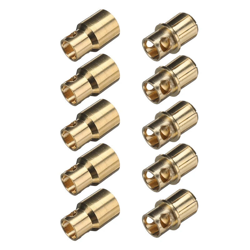 5 Pairs 3.5/6.0/8.0mm Bullet Connector Banana Plug Spare Part for RC Battery Motor