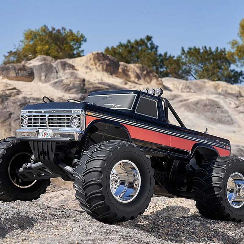 FMS for Ford F100 RTR 1/10 2.4G RWD 30km/h RC Car Monster Truck Off-Road Full Proportional Vehicles Models Toys