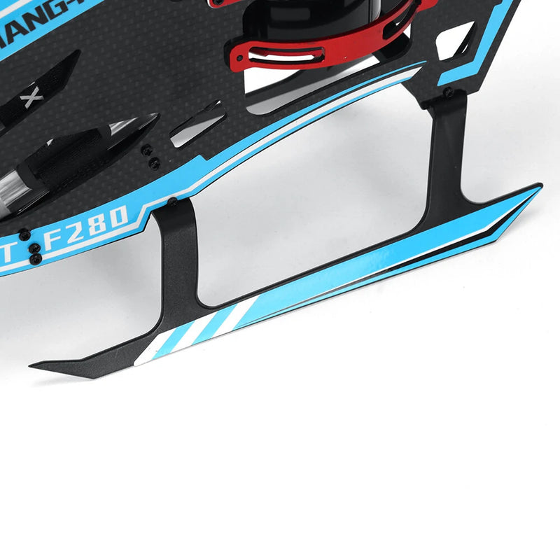 YXZNRC F280 2.4G 6CH 6-Axis Gyro 3D6G Dual Brushless Direct Drive Motor Flybarless RC Helicopter