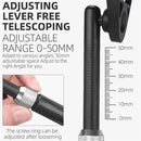 WEST BIKING HD Anti-Glare Bike Rearview Mirror 360 Rotation Adjustable Retractable Reflector for 20-23mm Bicycle Electric Scooter Handlebars