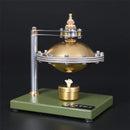 Assembly UFO Spin Suspension Steam Stirling Engine With Copper Boiler Educational Toys