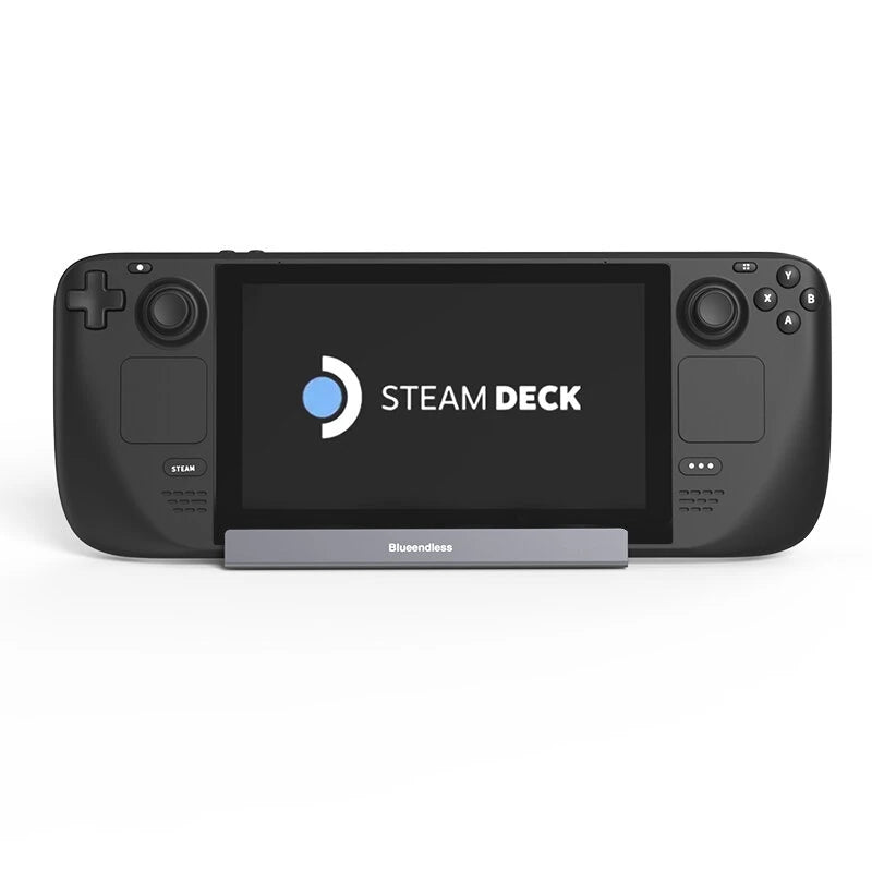 Blueendless 6-in-1 Steam Deck USB-C Docking Station with 4K60Hz 5Gbps USB3.0 PD100W USB-C Gigabit Ethernet Aluminum Alloy for Steam Deck ROG Ally Switch Laptop Phone Tablet
