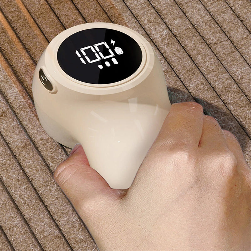 Tevorex USB Rechargeable Electric Lint Remover With Intelligent Digital Display,Clothes Shaver, Portable Hairball Remover