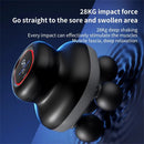 4-Head Massage Gun with 9 Speeds Deep Tissue Percussion 28kg Force 1200mAh Battery Body Muscle Relaxation Tool