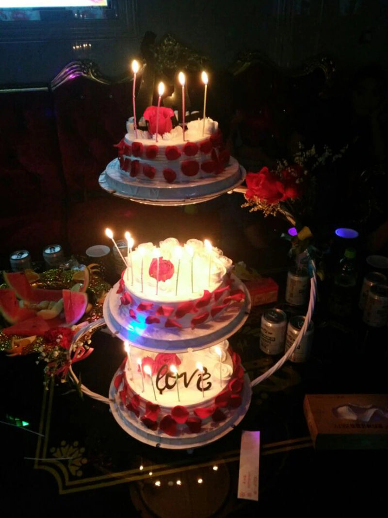 3 Tier Iron Cake Stand 60cm Height Wedding Birthday Party Display Decorations