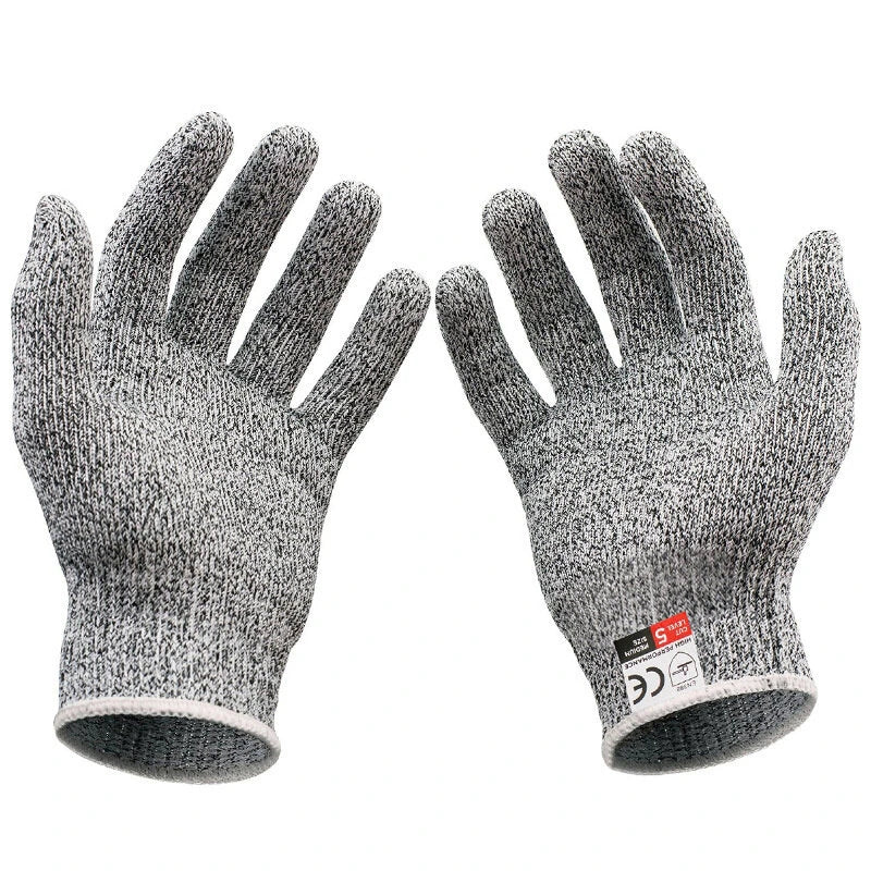 IPRee Level 5 Cut Proof Stab Resistant Wire Metal Glove Kitchen Fishing Cuts Gloves for Oyster Shucking Fish Gardening Safety Gloves