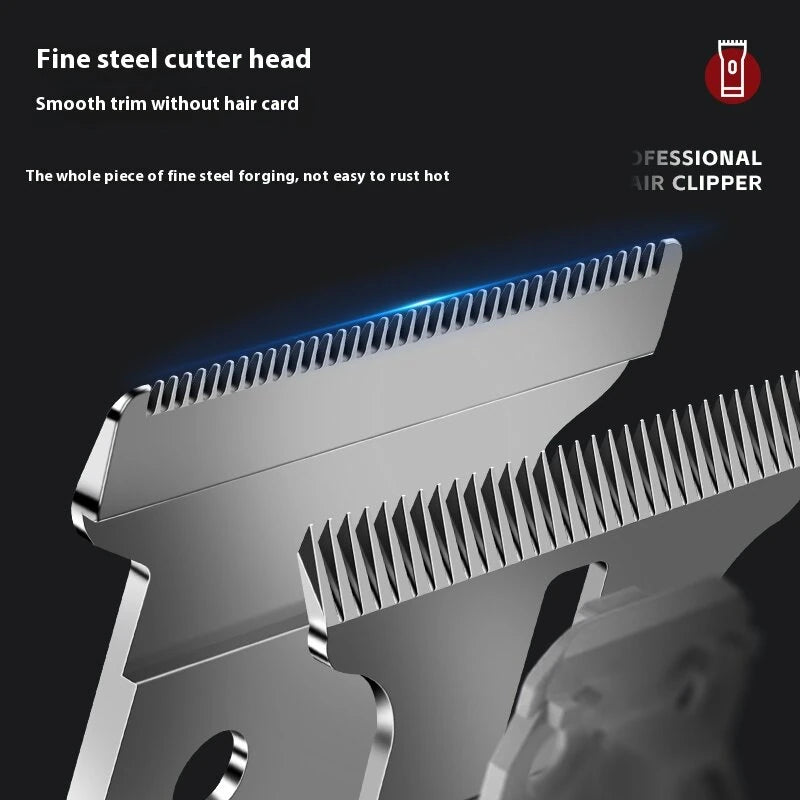 MARSKE 5053 Professional Electric Hair Clipper With Digital Display Gradient Design Suitable For Haircutting And Bald Styling