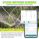 Rainpoint Sprinkler Timer WIF bluetooth Smart Water Timer Remote Control Wireless Hose Faucet Timer for Garden Irrigation System Controller Irrigation Timer Automatic Watering Device