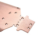 Wltoys 124017 124019 1/12 RC Spare Alloy Chassis Car Bottom Plate 1823 Vehicles Model Parts