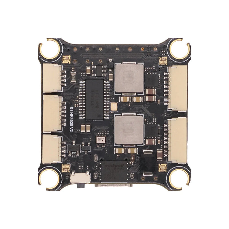 30.5x30.5mm HAKRC F4530V2 F4 OSD 2-6S Flight Controller with 5V 10V BEC Output Built-in Current Sensor LED Light for RC Drone FPV Racing