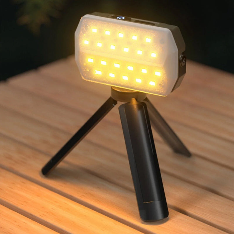 IPRee LED Camping Tent Light USB Rechargeable Searchlight High Power Outdoor Emergency Lighting Waterproof Portable Hanging Night Lamps