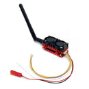 SLONWAKE 5.8G 48CH 5W FPV Transmitter 200mW 500mW 1200mW 5000mW VTX Dual Cooling Fan Built-in Microphone for RC Drone Airplane Long Rang