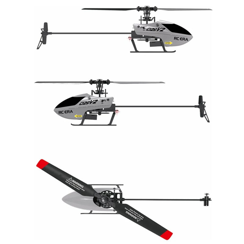 RC ERA C129 V2 2.4G 4CH 6-Axis Gyro 3D Aerobatic Flight Altitude Hold Flybarless RC Helicopter RTF