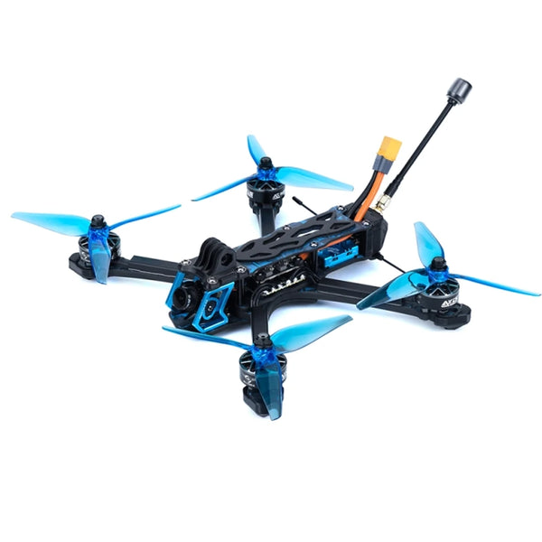 Axisflying Manta 5 SE Suqeshed X Smurfs GPS FPV Racing Drone PNP BNF with Analog / DJI O3 Air Unit Optional
