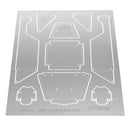 UDIRC UCX2405 UCX2405 PRO 1/24 RC Car Upgraded Parts Metal Body Shell UCX24-P089 Vehicles Models Spare Accessories