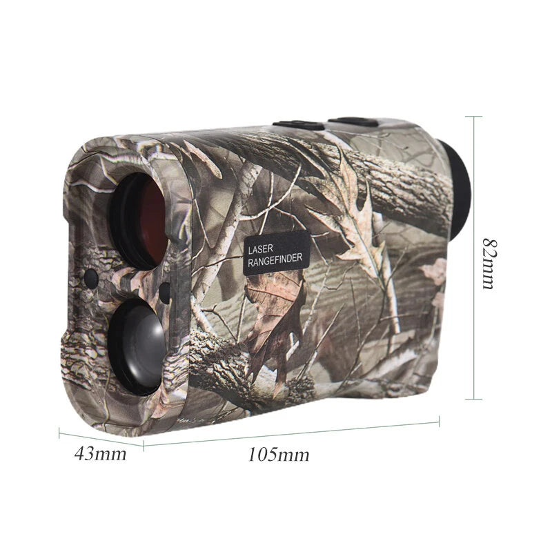 IPRee 600m Digital Golf Laser Rangefinder, Hunting with Height and Angle Measurement Monocular Telescope