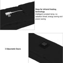 TENGOO Winter Heated Scarf 3 Levels Adjustable Temperature USB Charging Neck Warmer Intelligent Electric Heated Neck Wrap