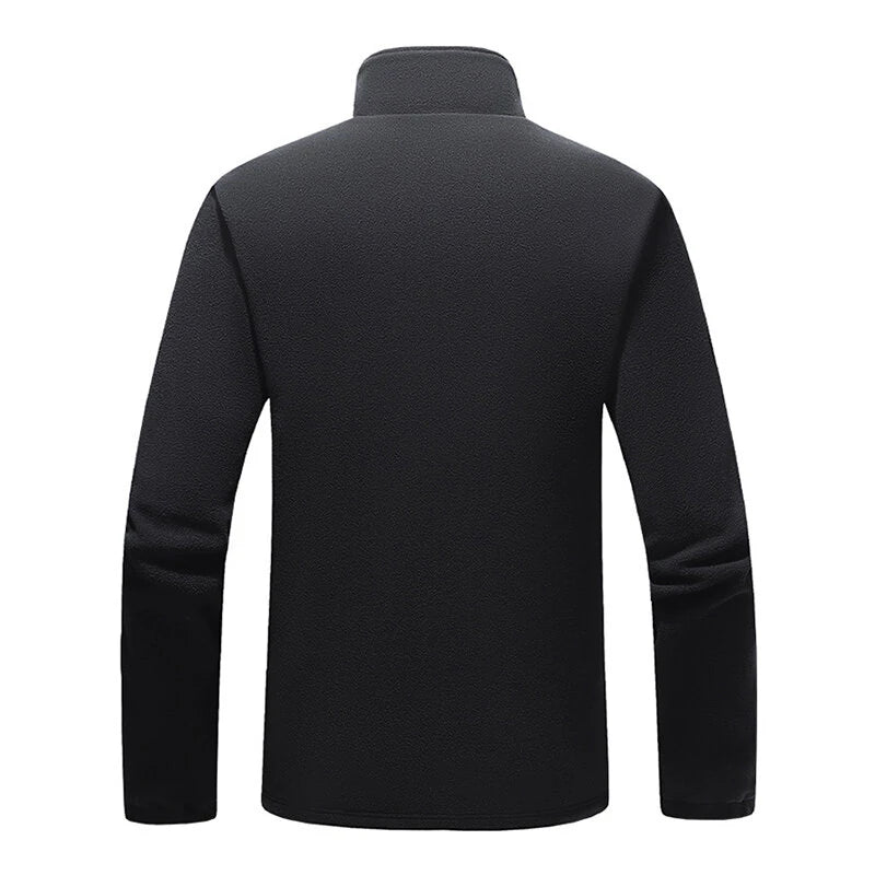 TENGOO HJF-09 9 Heated Area Jacket Outdoor Fleece Coat USB Electric Heating Long Sleeves Heating Jacket Warm Winter Thermal Clothing