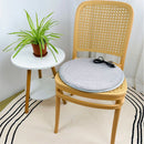 IPRee Winter Round Rabbit Fleece Usb Interface Waterproof Heating Seat Cushion, Office Outdoor Car Electric Heating Seat Cushion