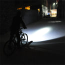 BIKIGHT LED High Brightness Long-range Bicycle Headlight IPX4 Waterproof USB Charging 3 Light Modes Bike Front Light for MTB Night Riding Safety