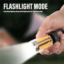 IPRee Rechargeable LED Portable Light Super Bright Flashlight Camping Light Work Light 5 Lighting Modes Waterproof Outdoor Light