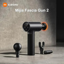 Xiaomi Mija Smart Fascia Gun 2 Dual Mode 3 Gears Heat Power 3200rpm Brushless Motor 2540mAh Battery 45dB Quiet Portable Muscle Vibration Fitness Massager for Gym Training Relaxation