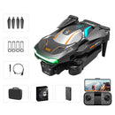 YCRC A88 PRO WiFi FPV with 3 HD Lens Optical Flow Positioning Cool Gradient Lighting Foldable RC Drone Quadcopter RTF