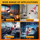 Multi-functional Camera Detector 500mAh 1MHz-6.5GHz Small Camera Finder Adjustable Sensitivity Portable Anti-Snooping Device Type-C Rechargeable Battery Long Battery Life