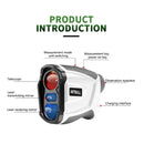 ARTBULL 1000M Golf Rangefinder With Magnet Speed Measurement Telescope Range Finder Flag Locking With Vibration Function For Outdoor Golfers