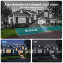 1080p HD Mini Smart Security Camera 130 Wide Angle Infrared Night Vision Wireless WiFi AI Motion Detect 1600mAh Battery Mini Cameras