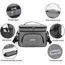 IPRee Portable Thermal Oxford Cloth Picnic Cooler with Shoulder Strap, Waterproof, Heat and Cold Preservation, Ideal for Outdoor Camping