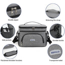 IPRee Portable Thermal Oxford Cloth Picnic Cooler with Shoulder Strap, Waterproof, Heat and Cold Preservation, Ideal for Outdoor Camping