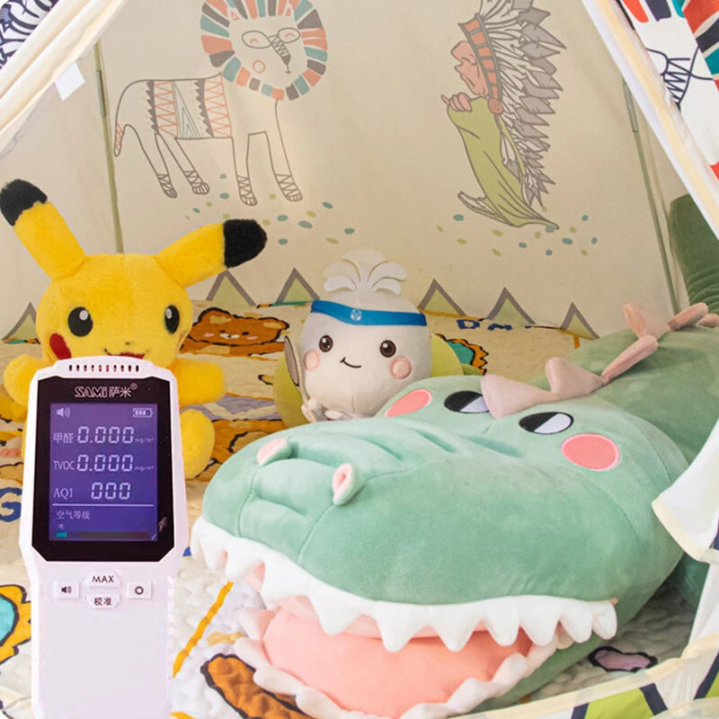 IPRee Indian Portable Play Kids Tent Indian Tent Yurt Children Indoor Outdoor Ocean Ball Pool Game Tent Castle Room House Toy