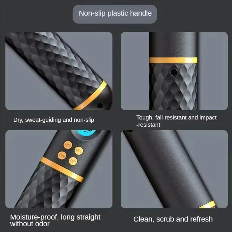 KALOAD 2 In 1 Multifun Jump Rope with Jumps Calorie Digital Countting Weighted Balls / Cordless Non-slip Handles Sports Skipping Rope